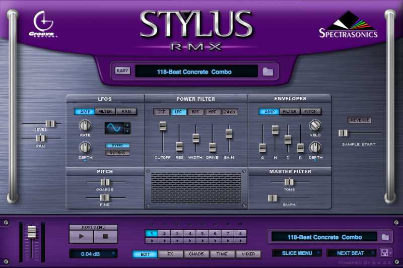 Spectrasonics Stylus RMX 巨头打击乐合成器 ( 200GB )