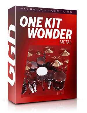 GetGood Drums One Kit Wonder Metal 金属摇滚鼓 （2.6GB ）