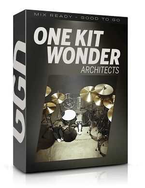 GetGood Drums One Kit Wonder - Architects 鼓手建筑师 （ 4.6GB ）