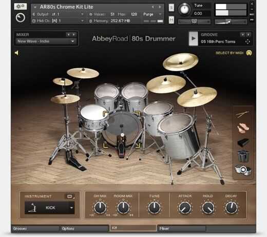 With the power of STUDIO DRUMMER, ABBEY ROAD | 80s DRUMMER brings epic