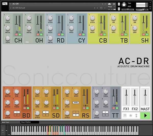AC-DR Acoustic Drum Machine 电子感的原声鼓