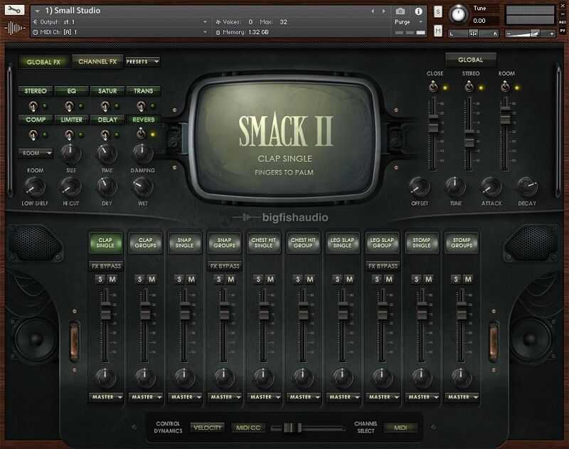 Big Fish Audio SMACK 2: Claps Snaps & Stomps  拍手 踢踏 打击乐