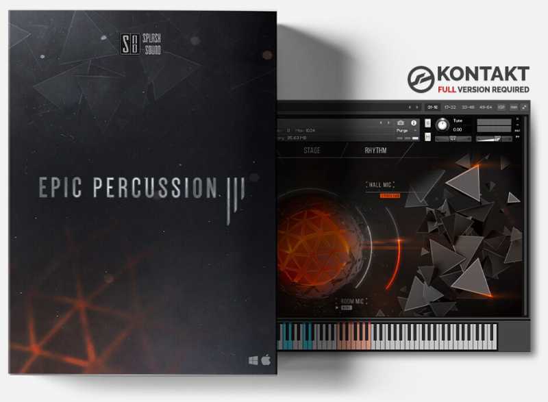 Splash Sound Epic Percussion 3 电影打击乐（ 3.3GB ）