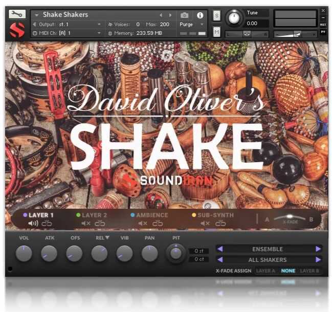 Soundiron Shake 小打合集 ( 7.3GB )