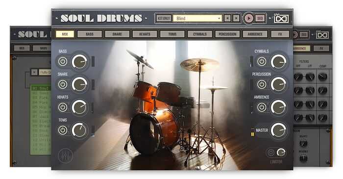 UVI Soul Drums 灵魂鼓音源 ( 12GB )