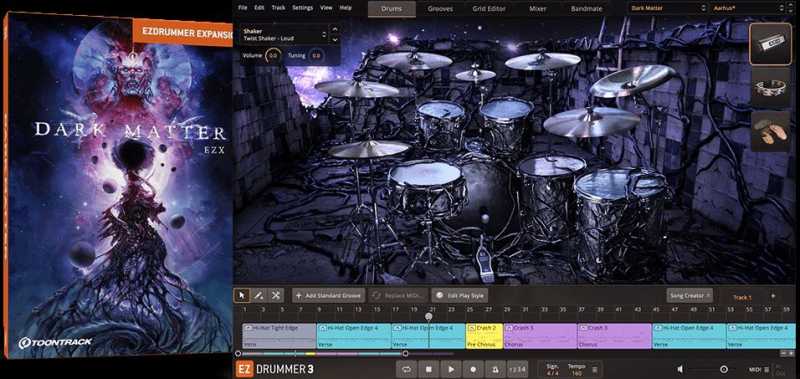 EZdrummer Dark Matter EZX 暗物质 ( 2.8GB )