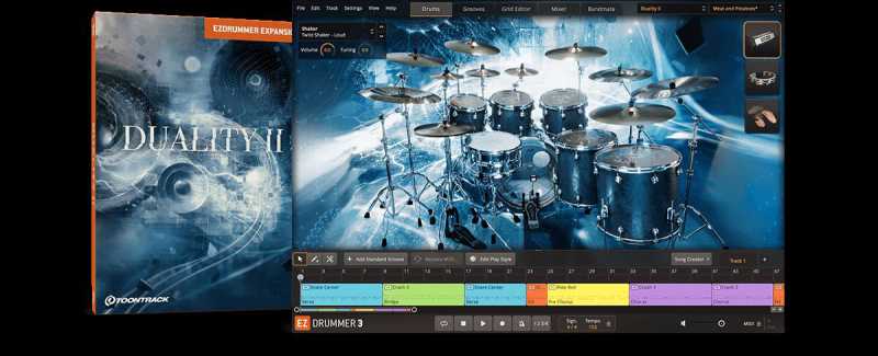 EZdrummer Duality I EZX 二次元第二卷 ( 4.1GB )