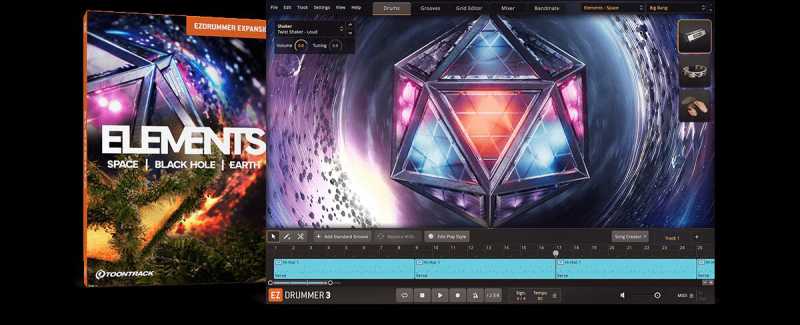 Toontrack Elements EZX 元素鼓 （ 127MB ）