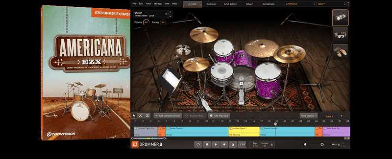 Toontrack Americana EZX 美国传统 ( 701MB )