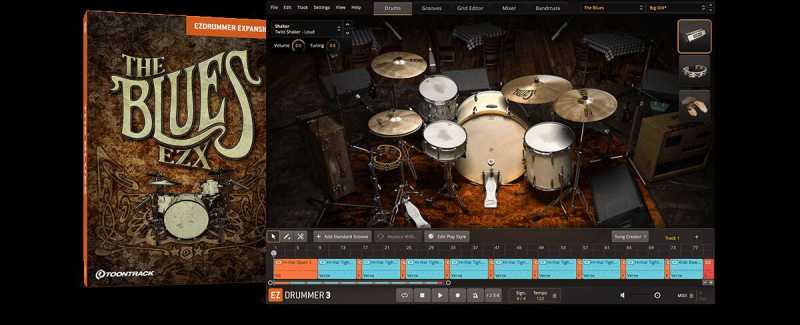 Toontrack The Blues EZX 布鲁斯 ( 457MB )