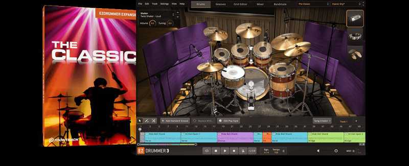 Toontrack The Classic EZX 经典鼓 ( 1.1GB )