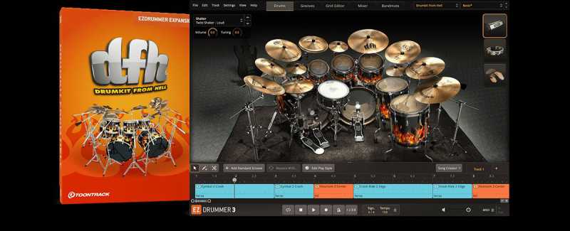 Toontrack Drumkit From Hell EZX 地狱鼓组 ( 435MB )
