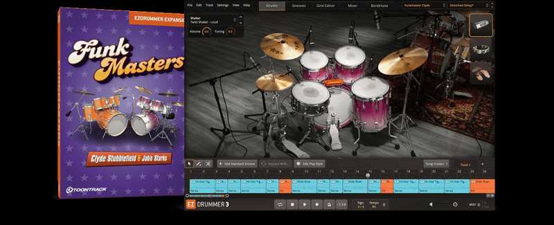Toontrack Funkmasters EZX 放克领主 ( 460MB )