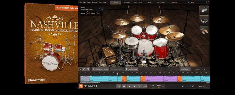 Toontrack Nashville EZX 纳什维尔 ( 736MB )
