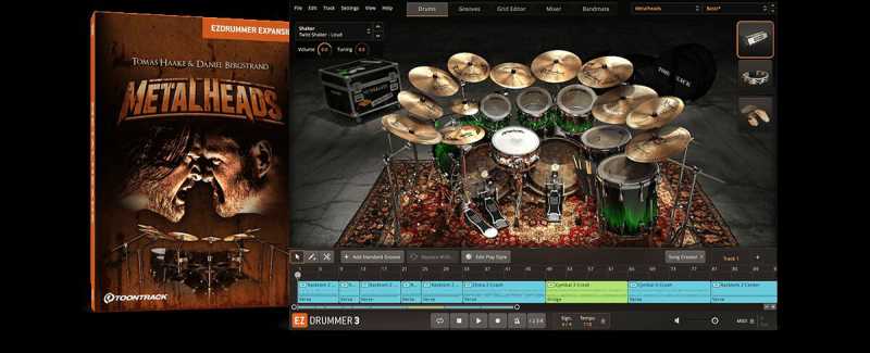 Toontrack Metalheads EZX 金属之王 ( 400MB )
