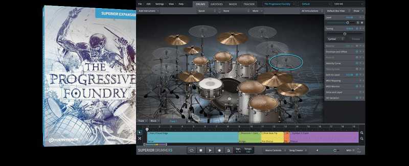 Toontrack The Progressive Foundry SDX 激进工厂 ( 58.6GB )