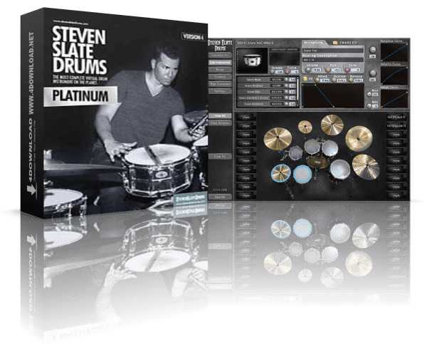 Steven Slate Drums Platinum 4 史蒂芬·斯莱特 SSD 4 鼓 ( 23GB )