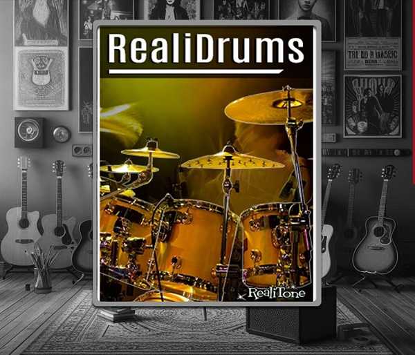 Realitone RealiDrums 智能鼓音色库 ( 3.3GB )