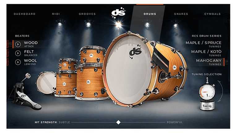 Red Pack drums DEMO 红色套装鼓免费版 ( 8GB )