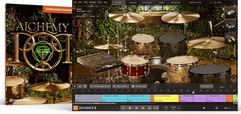 Toontrack Alchemy of Pop EZX 流行炼金术 ( 12.7GB )