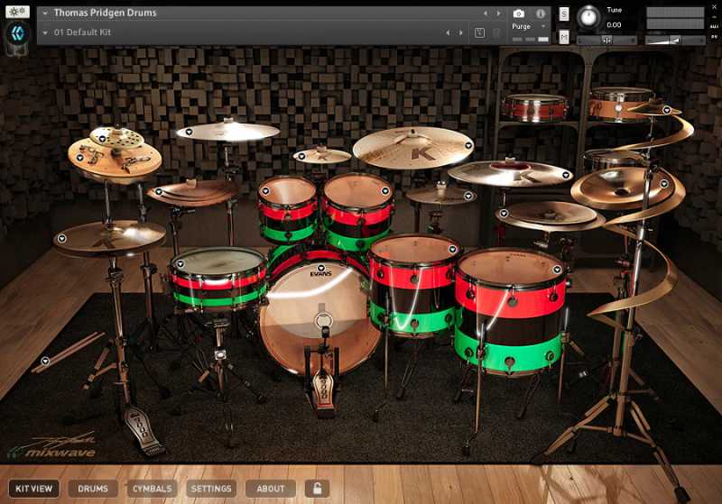 Mixwave Thomas Pridgen Drums 波托马斯·普利金鼓 ( 5.1GB )