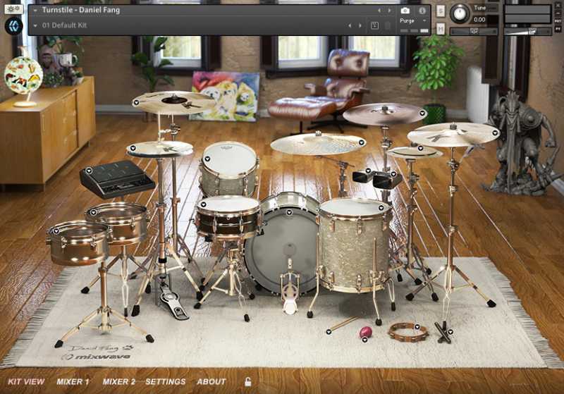 MixWave Turnstile Daniel Fang Drums 丹尼尔·方 鼓组（ 14.5GB ）