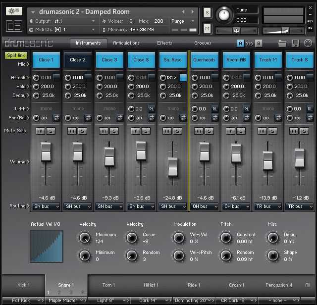 Music Services Drumasonic v2.0 现代鼓组 （ 5.1GB ）