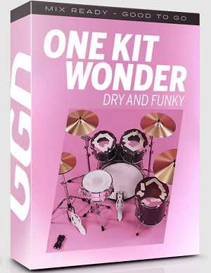 Getgood Drums One Kit Wonder Dry and Funky 时髦鼓组