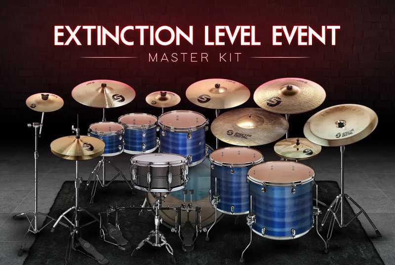 Spectre Digital Extinction Level Event Master Kit 摇滚鼓组 14GB ）