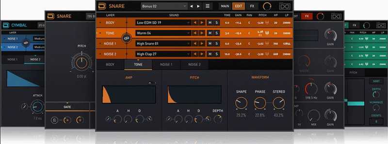 UVI Drum Designer 现代化打击乐工作站 （ 1.7GB ）