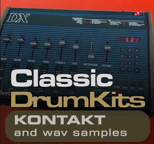 Amazound Classic Drum Kits 架子鼓合集 ( 170MB )