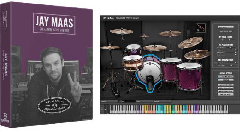 Room Sound Jay Maas Signature Series Drums 大师签名鼓系列