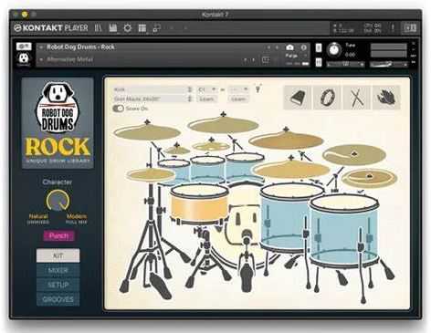 Robot Dog Drums Rock 摇滚鼓组 ( 13GB ）