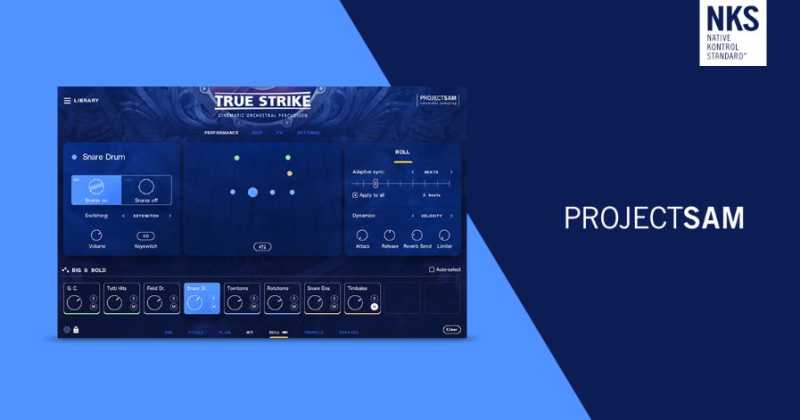 ProjectSAM True Strike 管弦打击乐库 ( 9.2GB )