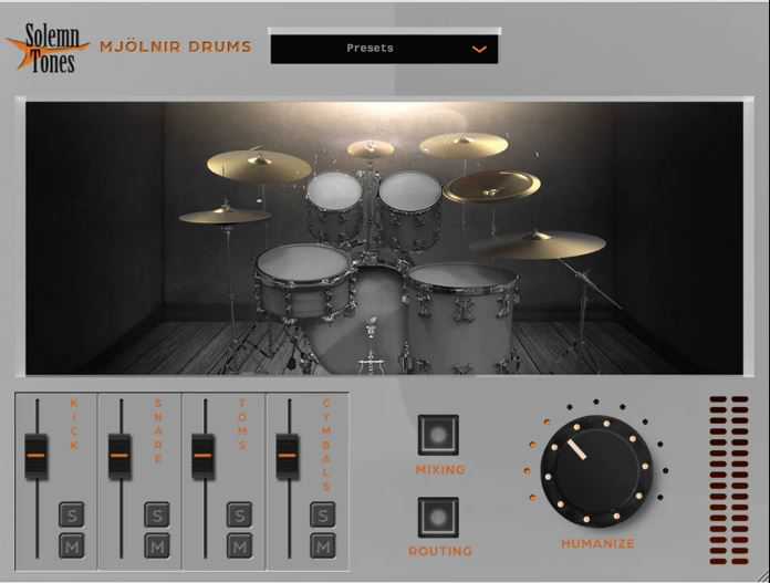 Solemn Tones Mjolnir Drums 雷神之锤鼓音源（ 1.3GB ）