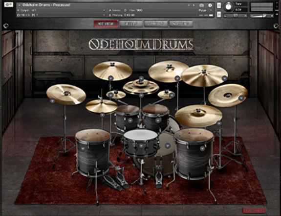 Odeholm Audio Odeholm Drums 现代金属鼓音源 ( 14GB )