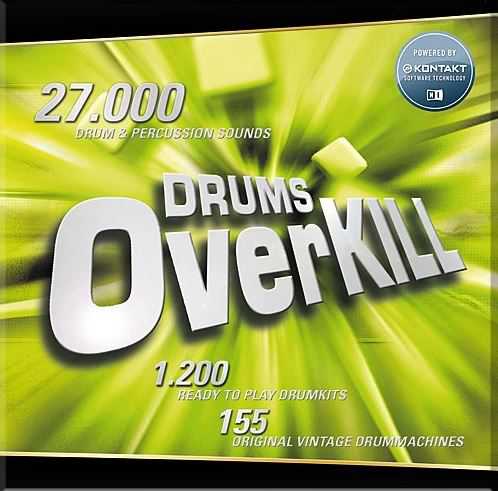 Best Service Drums Overkill 电子鼓音源 ( 2.6GB )