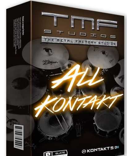 The Metal Factory Drums Bundle 金属摇滚鼓组（ 2.1GB ）