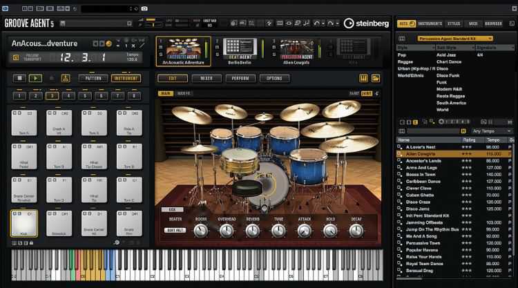 Steinberg Groove Agent 5 虚拟鼓手+全套扩展（ 73GB ）