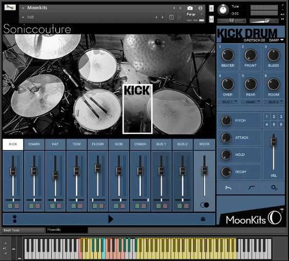Soniccouture Moonkits 特色原声鼓 ( 12GB)