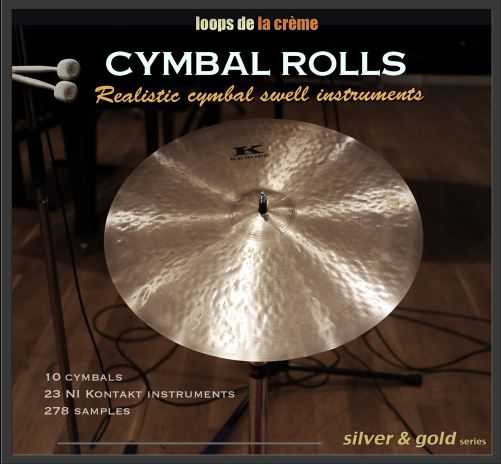 Loops De La Creme Cymbal Rolls 吊钹音色 ( 1.5GB)