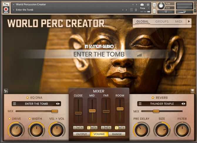 In Session Audio World Percussion Creator 世界民族打击乐