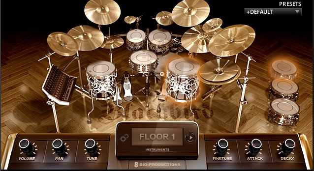 8Dio Advanced Drum Series Blackbird 黑鸟派斯特鼓音源