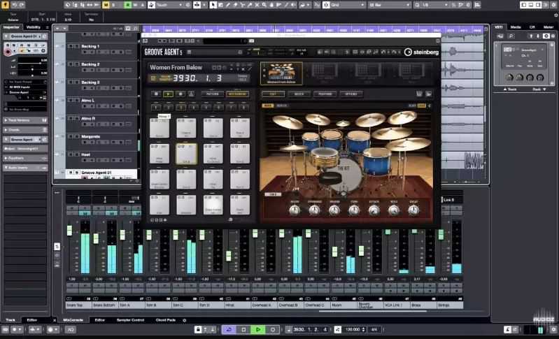 Steinberg Groove Agent SE 5.2.20 虚拟鼓手简单版 ( 6.4GB )