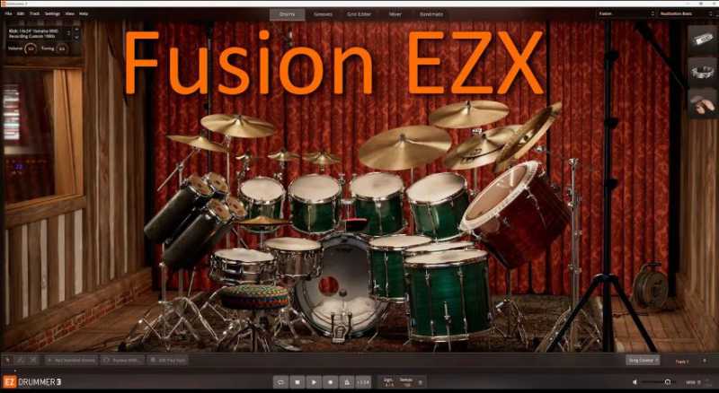 Toontrack Fusion EZX 融合放克鼓音源