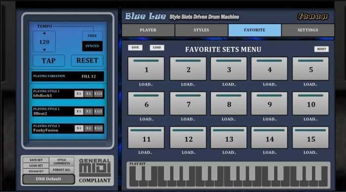 Fanan Team Blue Lue 电子鼓机 ( 33MB )