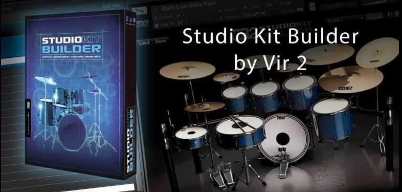 Vir2 Instruments Studio Kit Builder 工作室鼓音源