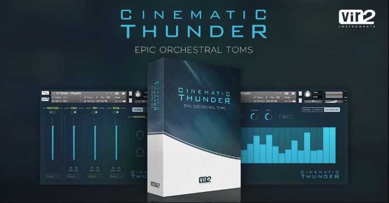 Vir2 Instruments Cinemamtic Thunder : Epic Orchestral Toms 史诗管弦打击乐