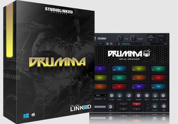 StudioLinked Drumma 超强综合鼓机 （ 1.2GB ）