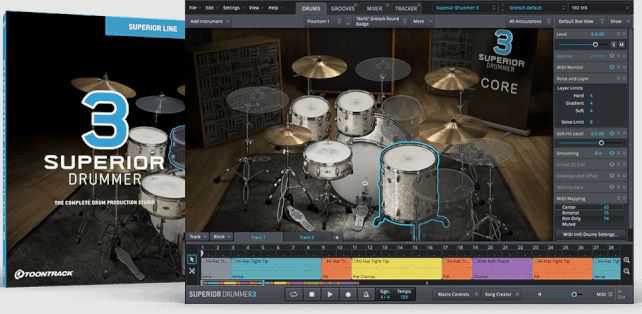 Toontrack Superior Drummer v3.4.0 超级鼓手